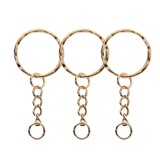 Versatile Key Ring Key Chain Set – Perfect for DIY Jewelry and Accessories