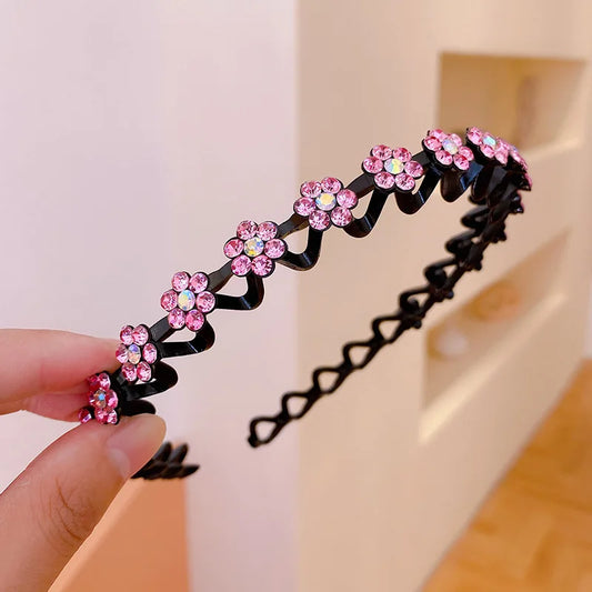 Elegant Non-Slip Rhinestone Hairbands – Stylish Accessories