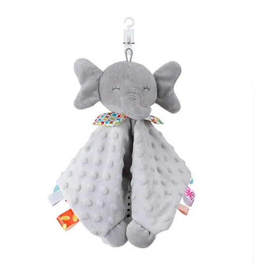 Adorable Newborn Baby Plush Toys – Comforting Animal Blankets