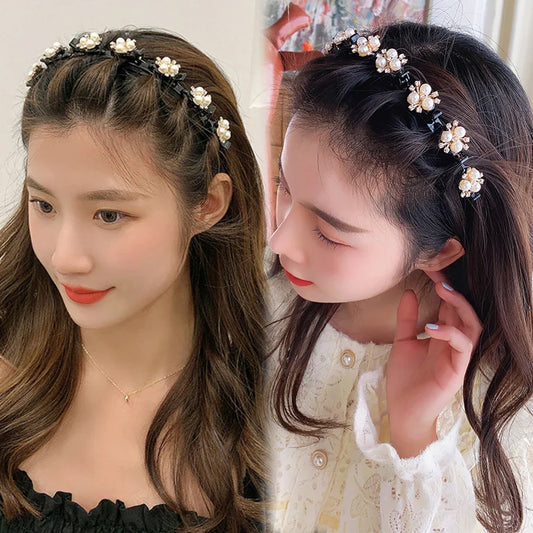 Double Layer Braided Headbands – Stylish Hair Accessories for Women