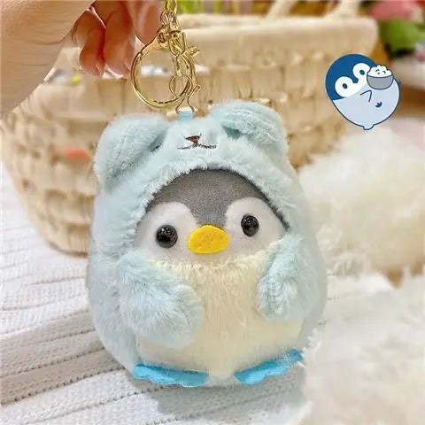 Cute Plush Toy Bear &amp; Transforming Penguin Backpack