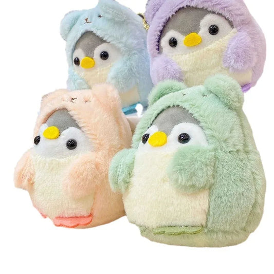 Cute Plush Toy Bear &amp; Transforming Penguin Backpack