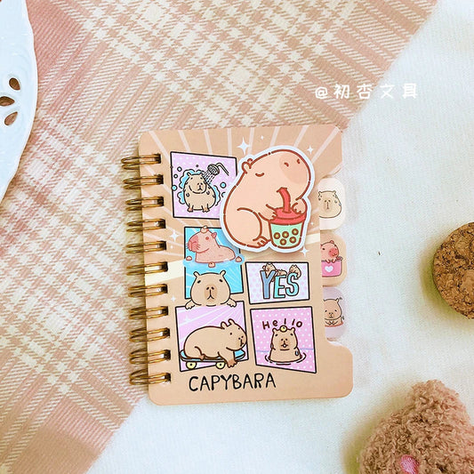 Capybara Kawaii Stationery – Aesthetic School Supplies Accessories