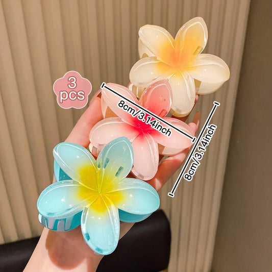 Vibrant Floral Hair Claws – Elegant Accessories for Every Occasion