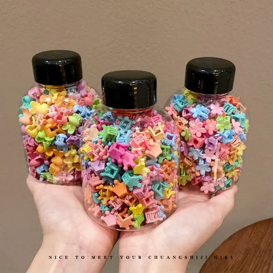 100-Piece Mini Hair Clips – Perfect for Styling Baby Bangs