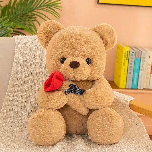 Valentine's Day Roses Teddy Bear Plush Toys
