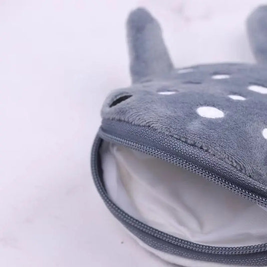 Kids’ Fashion Plush Bag with Shark Print