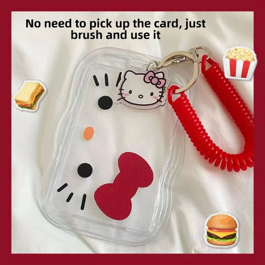 Adorable Kawaii Hello Kitty Card Holder – Perfect Gift for Girls and Fans