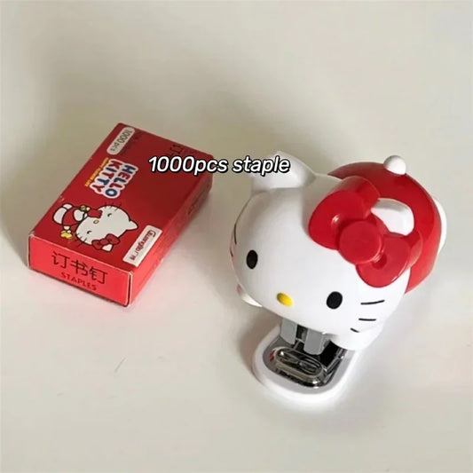 Sanrio Hello Kitty Staplers Set – Kawaii Cute Stationery for Students