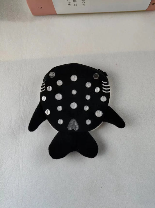Kids’ Fashion Plush Bag with Shark Print