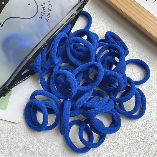Essential Hair Accessories: 30/50PCS Set of Elastic Hair Bands