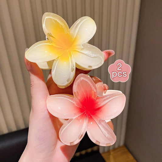 Vibrant Floral Hair Claws – Elegant Accessories for Every Occasion