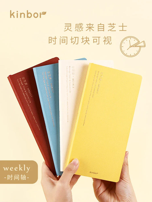 Kinbor Weekly Planner Notebook – Organize Your Life with Style