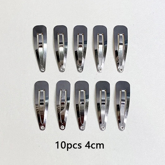 Elegant Waterdrop Shape Alloy Hair Clips Set – Perfect for Every Occasion