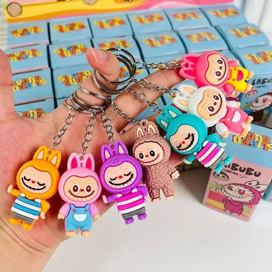 Rabu Blind Box Keychain Set – Adorable Cartoon Charms for Collectors