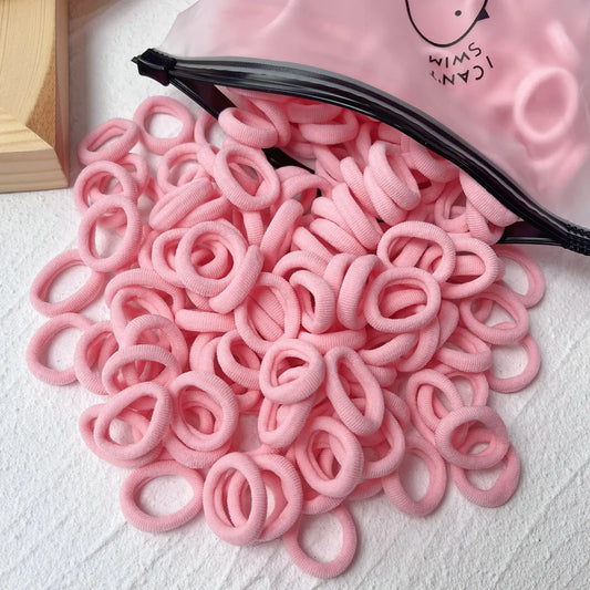 Kids Elastic Hair Bands – Colorful Scrunchies for Girls