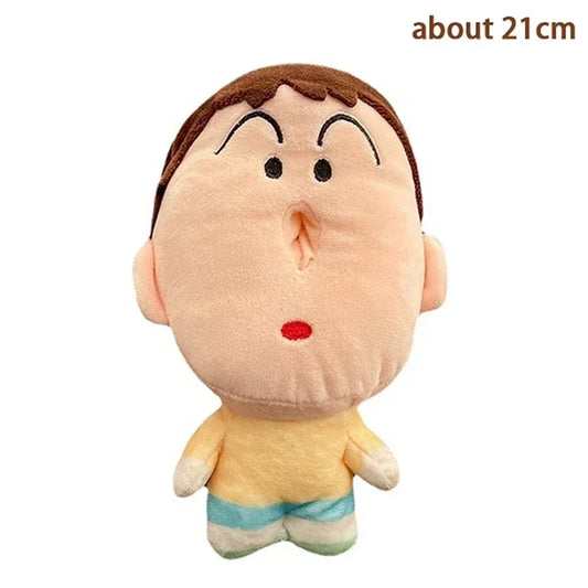 Crayon Shin-Chan Boochan Plush Tissue Box &amp; Keychain