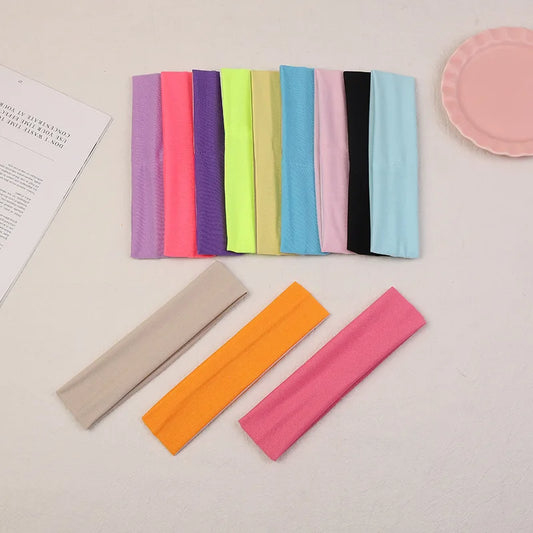 Stretchy Sports Yoga Hair Bands – Comfortable Accessories