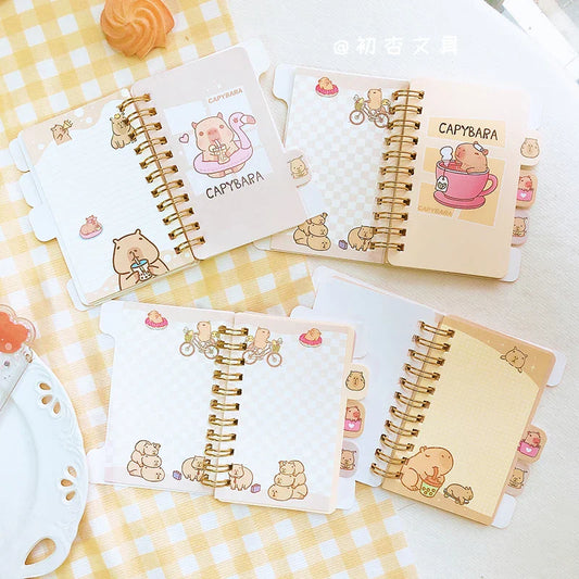 Capybara Kawaii Stationery – Aesthetic School Supplies Accessories