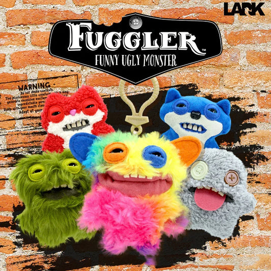 Fuggler Funny Ugly Monster Plush Keychain – Kawaii Rabbits