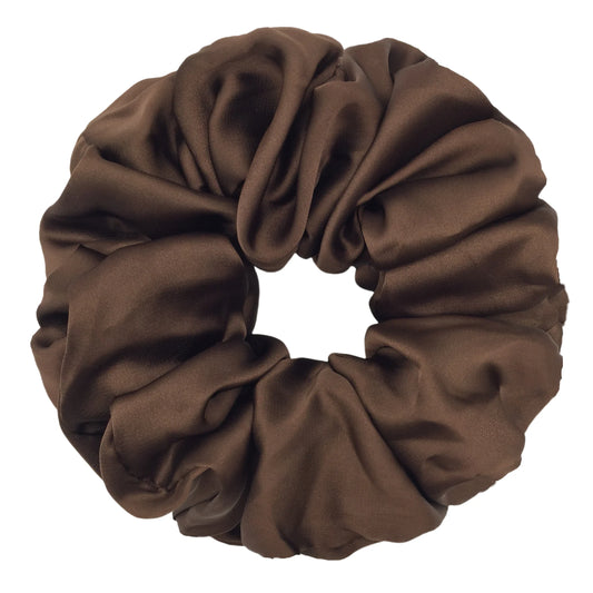 Fashion Oversized Satin Scrunchies – 16cm 20g Elastic Hair Ties