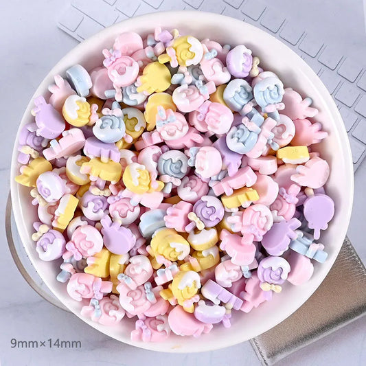 Kawaii Mini Resin 3D Nail Art Decorations – DIY Nail Enthusiasts