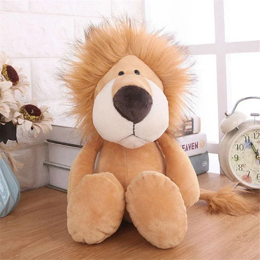 Adorable 25CM Kawaii Jungle Animal Plush Toys for Kids and Collectors