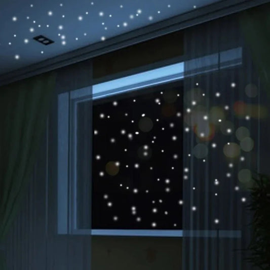 Illuminate Your Space with 407pcs Luminous Glow In The Dark Wall Stickers
