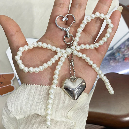 Delicate Handmade Beaded Keychain