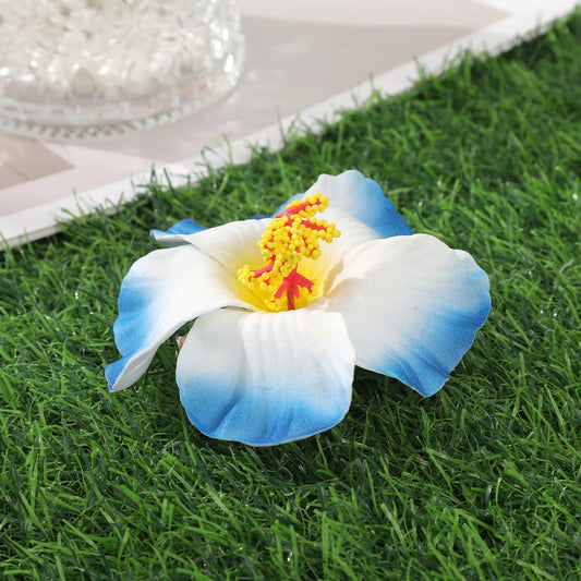 AWAYTR Hawaiian Flower Hair Clip – Bohemian Floral Hair Accessories