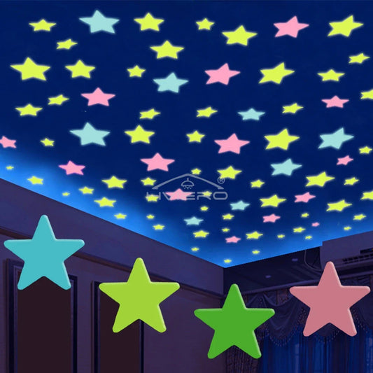 Transform Your Space with Star Glow In Dark Wall Stickers