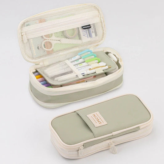 Creative Large Capacity Double-Layer Pencil Case