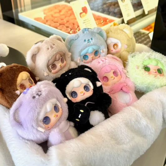 Yooki 4th Generation Blind Box Plush Toys – Adorable Bear Keychain&nbsp;