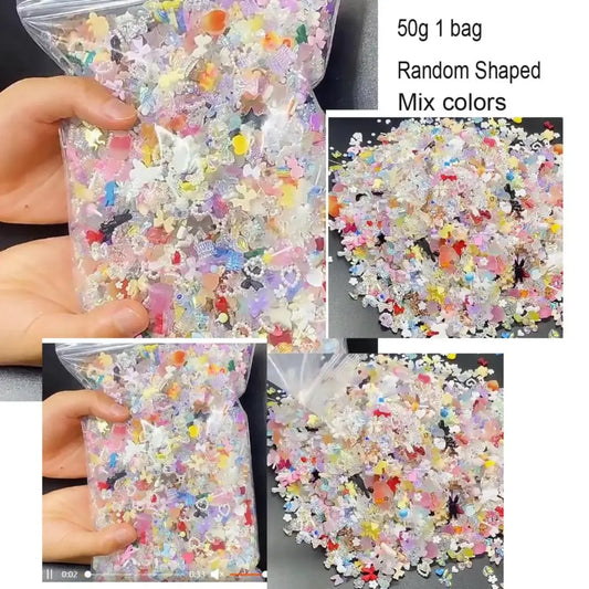 Bow Flower Nail Art Resin Decorations – Kawaii Manicures