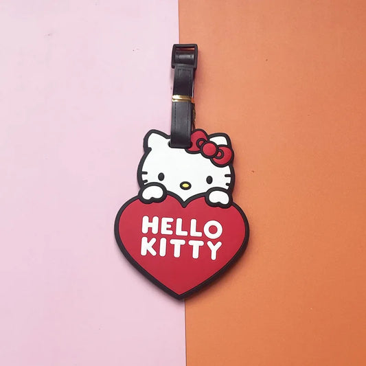 Kawaii Hello Kitty &amp; Friends Luggage Tags – Anime Travel Accessories