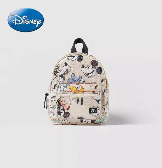 Disney Girls Backpack – Mickey Mouse Print Mini Backpack for Kids