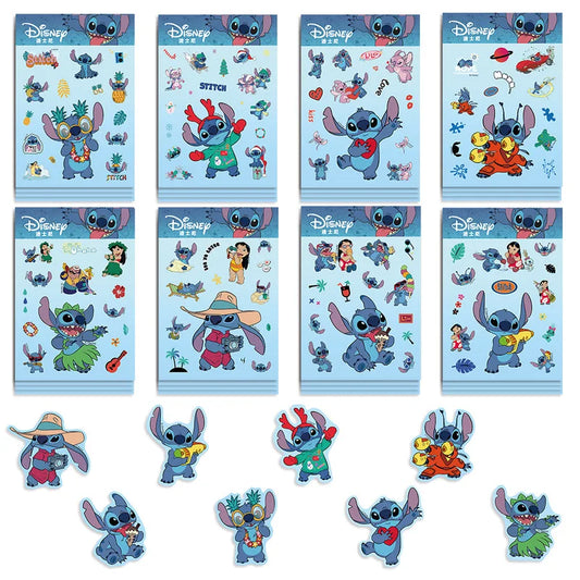 Disney Lilo & Stitch Kawaii DIY Stickers – Cute & Waterproof