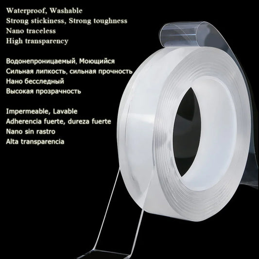 Nano Tape Waterproof Wall Stickers – Versatile Home Decor Solution