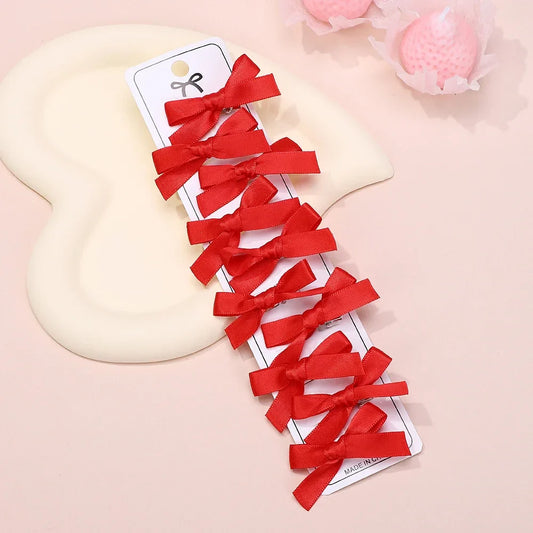 Adorable Mini Bowknot Hair Clips for Baby Girls – Ballet Style Accessories