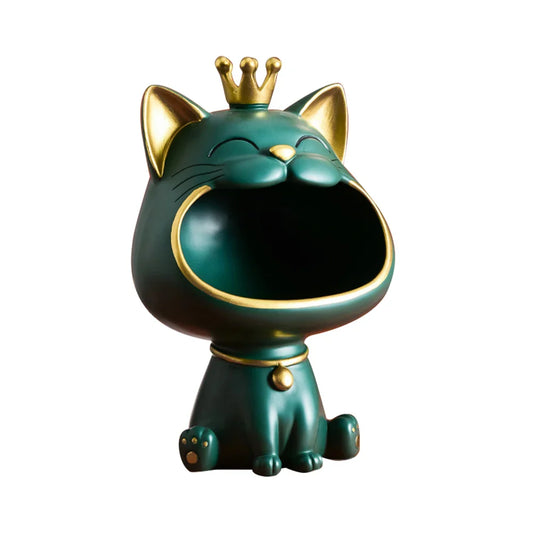 Lucky Cat Resin Statue