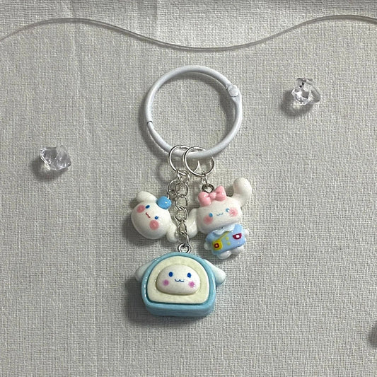 Sanrio Kawaii Anime Keychain Collection – Hello Kitty, Melody, Kuromi