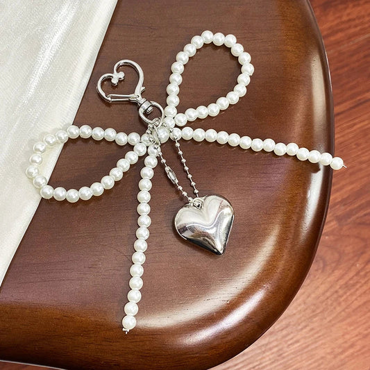 Delicate Handmade Beaded Keychain