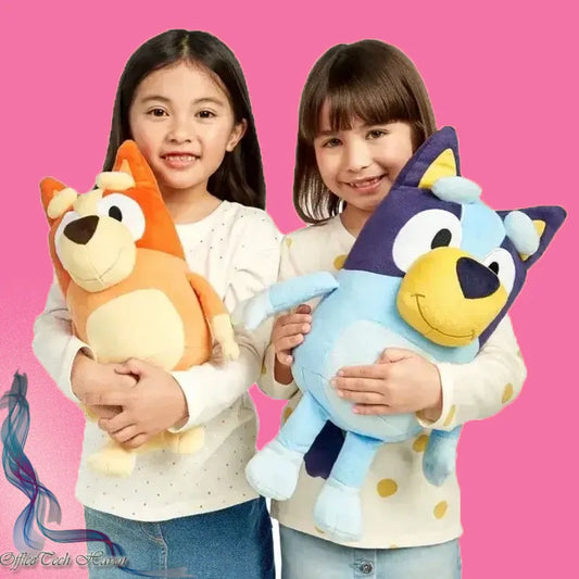 Bluey &amp; Bingo Family Plush Toys – Soft Cartoon Dog