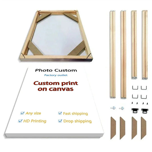 YWDECOR Custom Painting Canvas – Personalized Wall Art for Unique Home Decor
