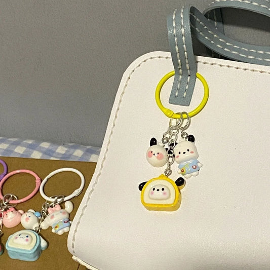 Sanrio Kawaii Anime Keychain Collection – Hello Kitty, Melody, Kuromi