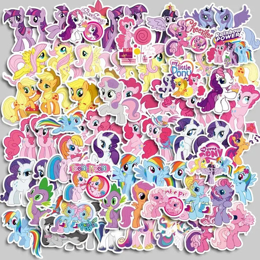 My Little Pony Notebook Stickers – Cute Waterproof Decor for Kids