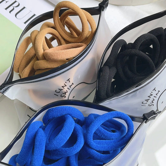 Essential Hair Accessories: 30/50PCS Set of Elastic Hair Bands