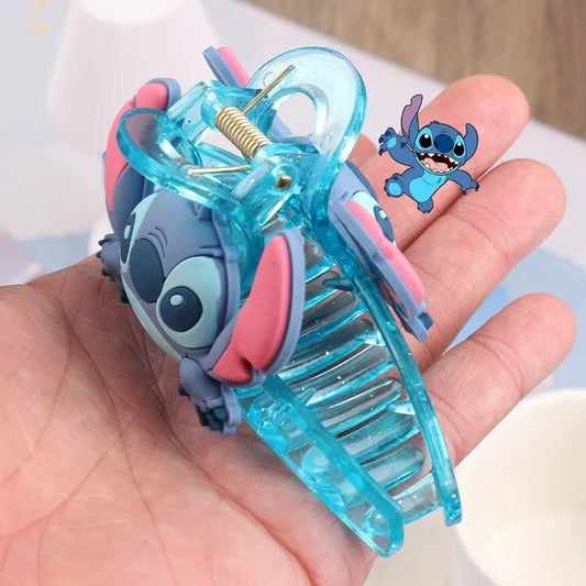 Kawaii Disney Stitch Claw Hair Clip – Cute Summer Beach Hair Accessory