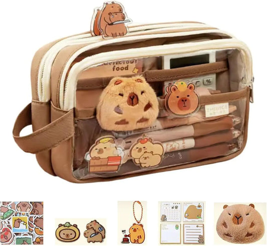 Cute Capybara Pencil Case