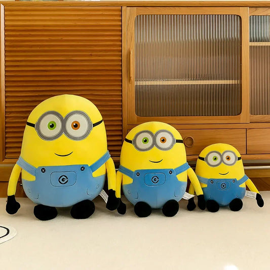 Cuddle with Joy: 30CM Minion Bob Plush Pillow for Fans &amp; Kids